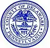 Official seal of Delaware County