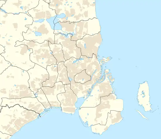 Marmorkirken is located in Greater Copenhagen