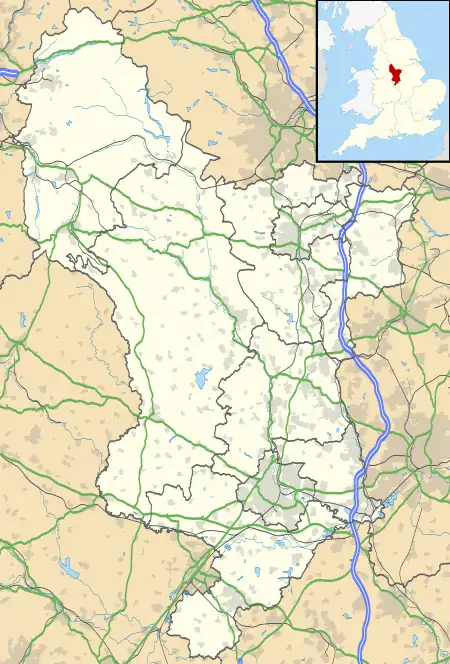 Whitworth Hospital, Matlock is located in Derbyshire