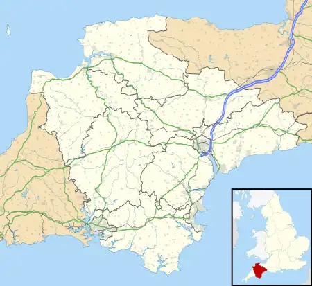 Fremington is located in Devon