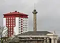 Devonport Column and tower block