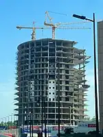 Diamond Tower building progress as of 26 September 2022