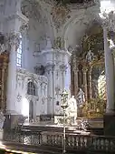 Choir of Church of St. Maria in Dießen am Ammersee