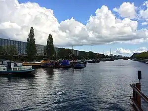 Dijksgracht seen from the Commandantsbrug