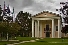 Dinwiddie County's historic courthouse