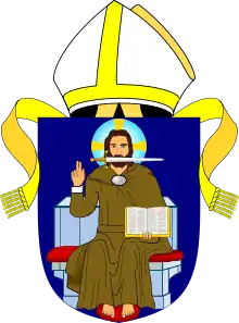 Coat of arms of the Diocese of Chichester