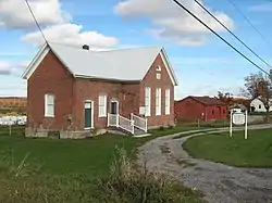 District 8 School or "The Brick School" is now the Georgia Historical Society Museum