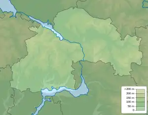 Novoheorhiivka is located in Dnipropetrovsk Oblast