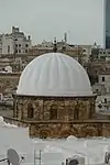 Exterior view of the dome in front of the mihrab