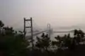 Humen Pearl River Bridge viewed from Zhenyuan Fort