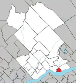 Location within Portneuf RCM