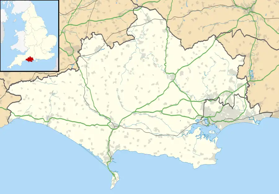 Cranborne is located in Dorset