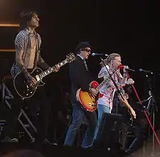 Image 7Original member Izzy Stradlin' on stage with Guns N' Roses in 2006 (from Hard rock)