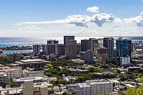 Honolulu skyline