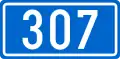 D307 state road shield