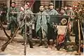 French regimental flag, Paris, autochrome dated 1918