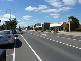 Nepean Highway in Dromana