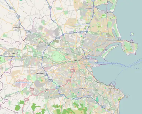 Glasthule is located in Dublin