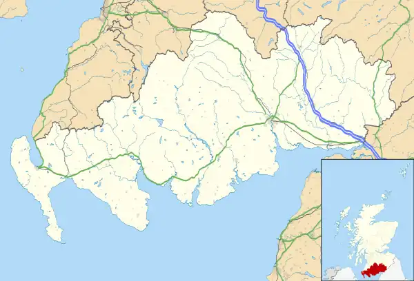 Enterkinfoot and the Enterkin Pass is located in Dumfries and Galloway