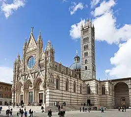 Siena Cathedral, Siena, Italy, unknown architect, 1348