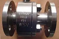 Duplex ball valve