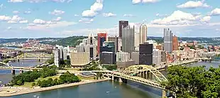 downtown Pittsburgh