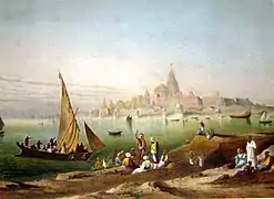 "The sacred town and temples of Dwarka" 1826-1830