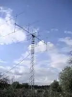 An array of eight Yagi antennas for 144 MHz EME at EA6VQ, Balearic Islands, Spain