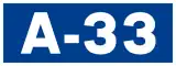 Autovía A-33 shield}}