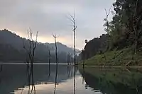 Early morning at Cheow Lan Lake