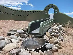 Earthship water capture system