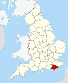 East Sussex within England