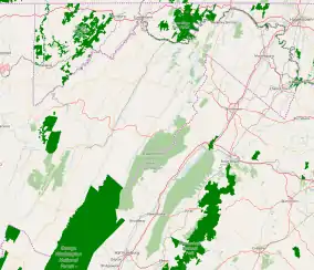 Old Methodist District Parsonage is located in Eastern Panhandle of West Virginia