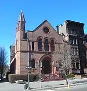 The Ebenezer Gospel Tabernacle at 121st Street, formerly the Lenox Avenue Unitarian Church (1889): 59 