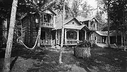 Echo Camp, Upper Saranac Lake (1916, Stoddard)