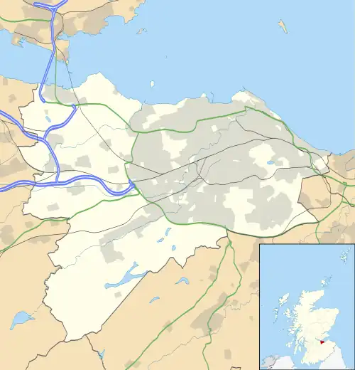 Granton is located in the City of Edinburgh council area