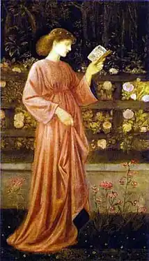 Princess Sabra (the King's Daughter), by Edward Burne-Jones, 1865.