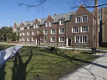 Edwards Hall with Chester New Hall in the background.