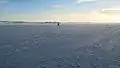 The Bay of Aarhus rarely freezes up in winter, but some of the shallow coves do occasionally (Egens Vig).