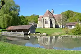 The church in Cessy-les-Bois