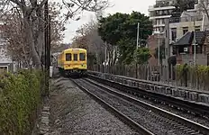 Underground Line B Eidan 500 stock on the line