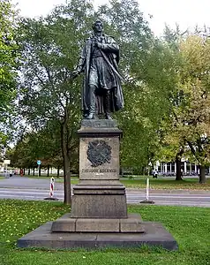 Theodor Körner Monument in Dresden (1871)