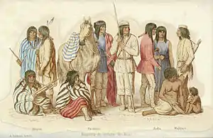 Image 7"The indigenous people of northern New Mexico" by Balduin Möllhausen, 1861 (from New Mexico)