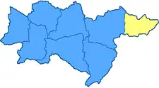 Location in the Yekaterinoslav Governorate