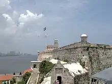 El Morro fortress in Havana, built in 1589