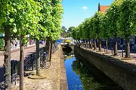 Beekstraat in Elburg, view NE