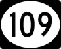 Highway 109 marker