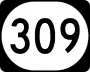 Kentucky Route 309 marker