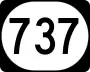 Kentucky Route 737 marker