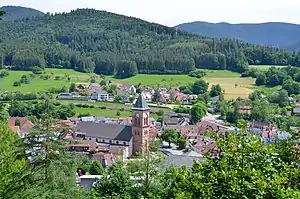 Elzach viewing direction east